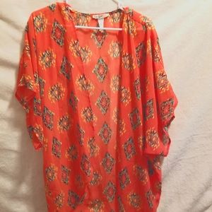 Womens kimono style cover up size M